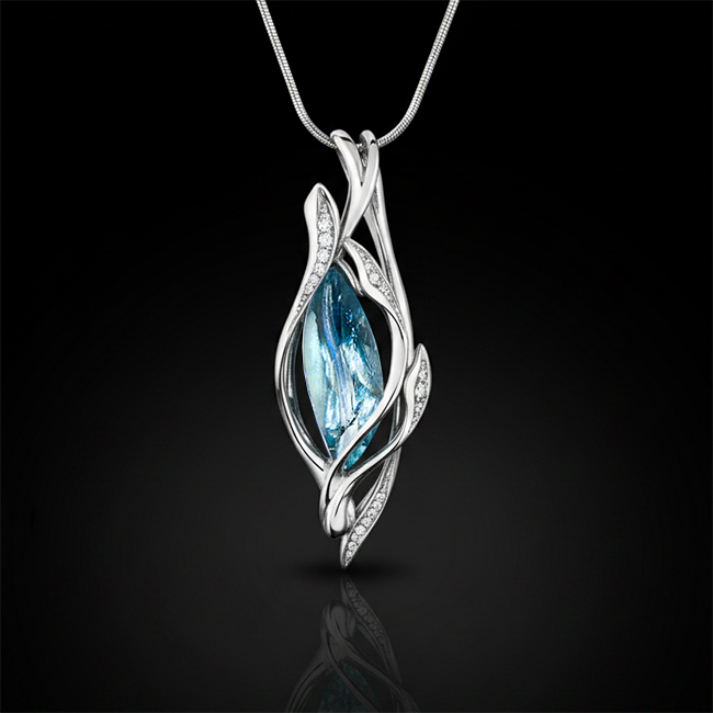 Visiting fairy pendant