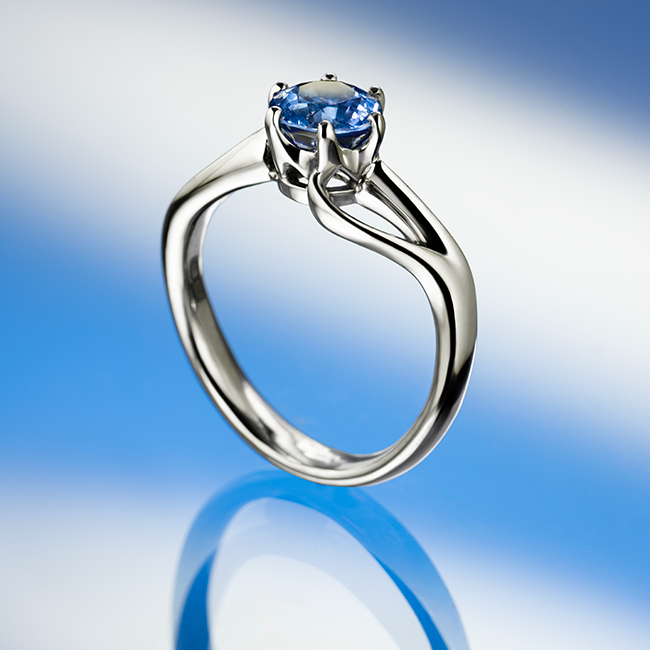 Blue light ring
