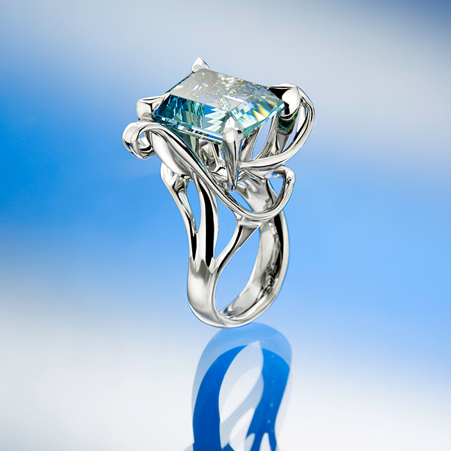 Zephyra cocktail ring