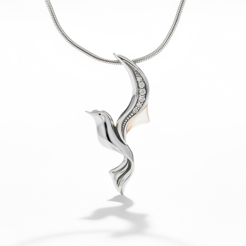 Pille Bird pendant