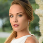 Ballet Diamond fülbevaló - 18k, fehér arany, gyémántok