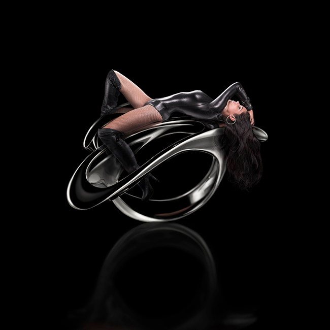 Drop clip ring