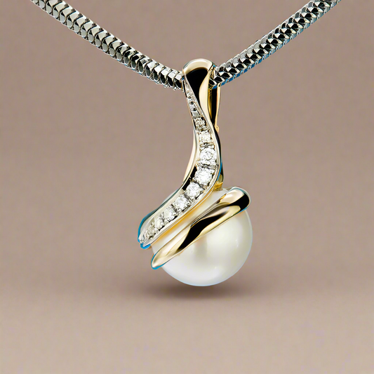 Calla lily pendant