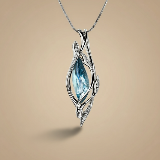 Visiting fairy pendant