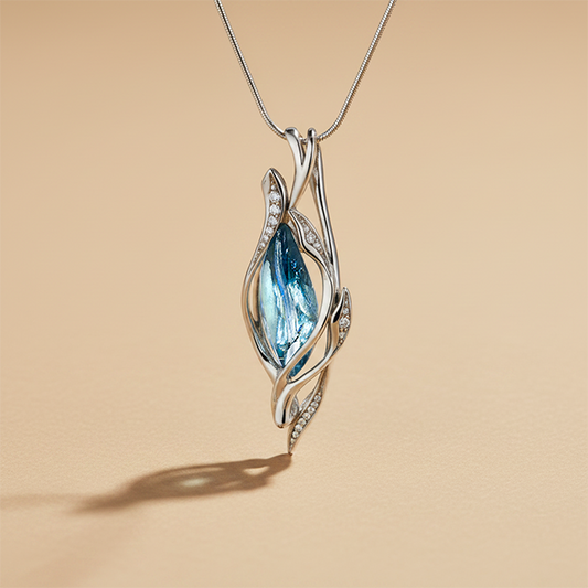 Visiting fairy pendant