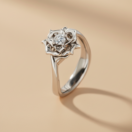 Budding Rose Ring