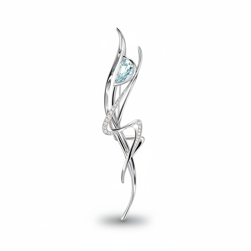 Ballet Air brooch