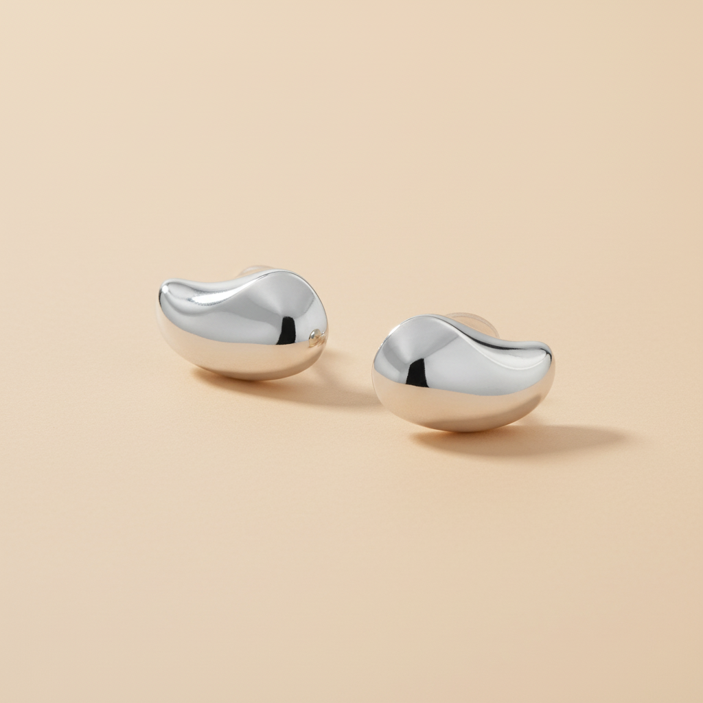 Bean cufflinks