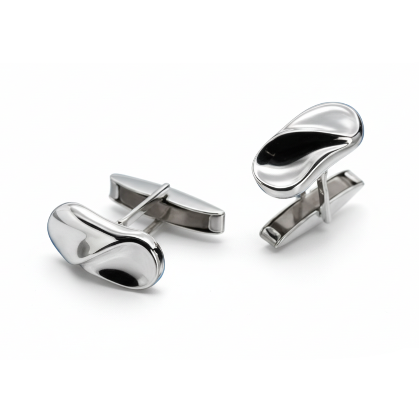 Bean cufflinks