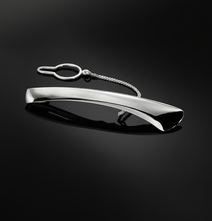 Bean tie clip