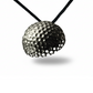 Lunar Eclipse pendant - 14k ,fehér arany