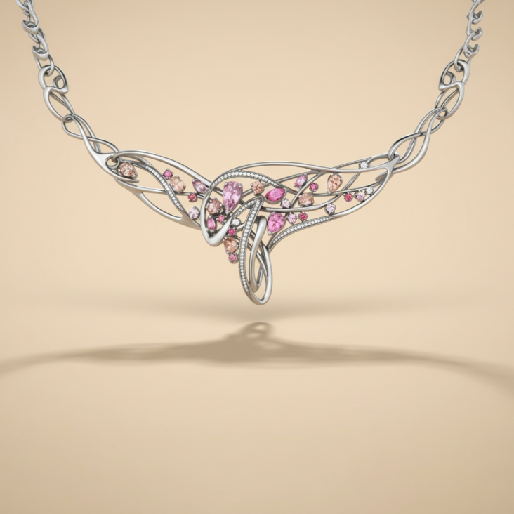 Sakura necklaces