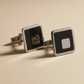 Ebony cufflinks
