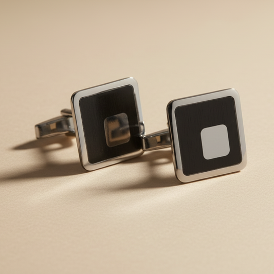 Ebony cufflinks