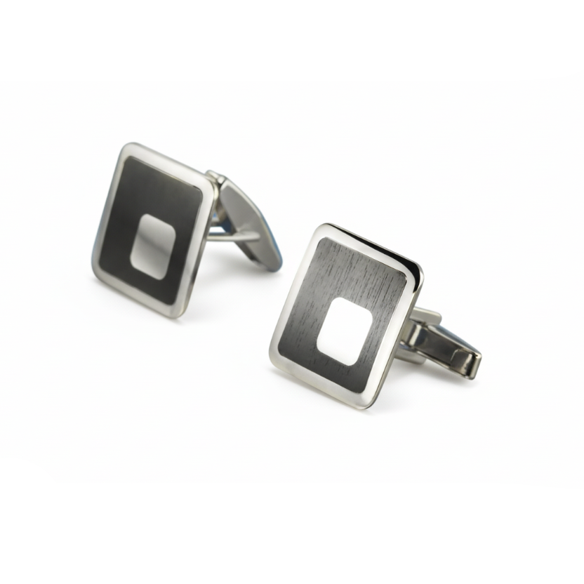 Ebony cufflinks