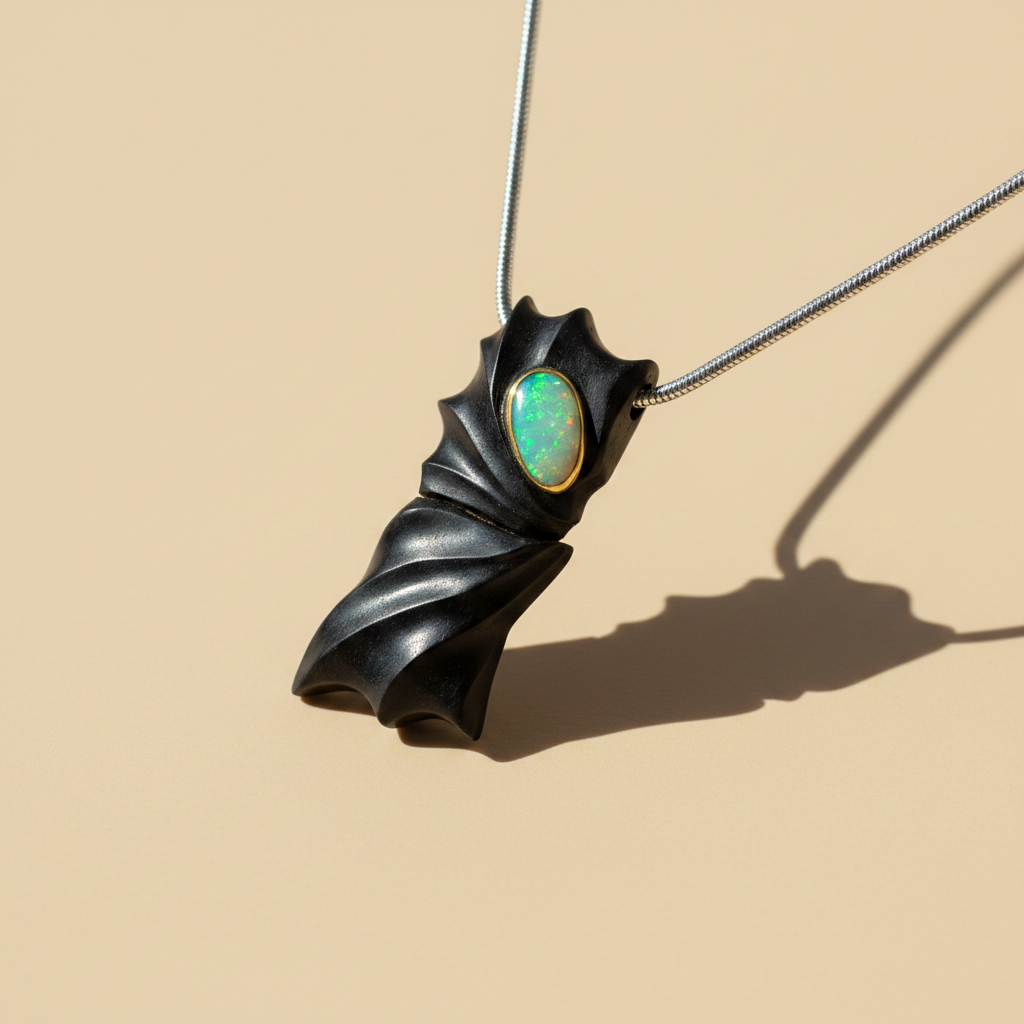 Fossil pendrive pendant
