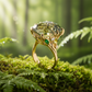 Garden cocktail ring