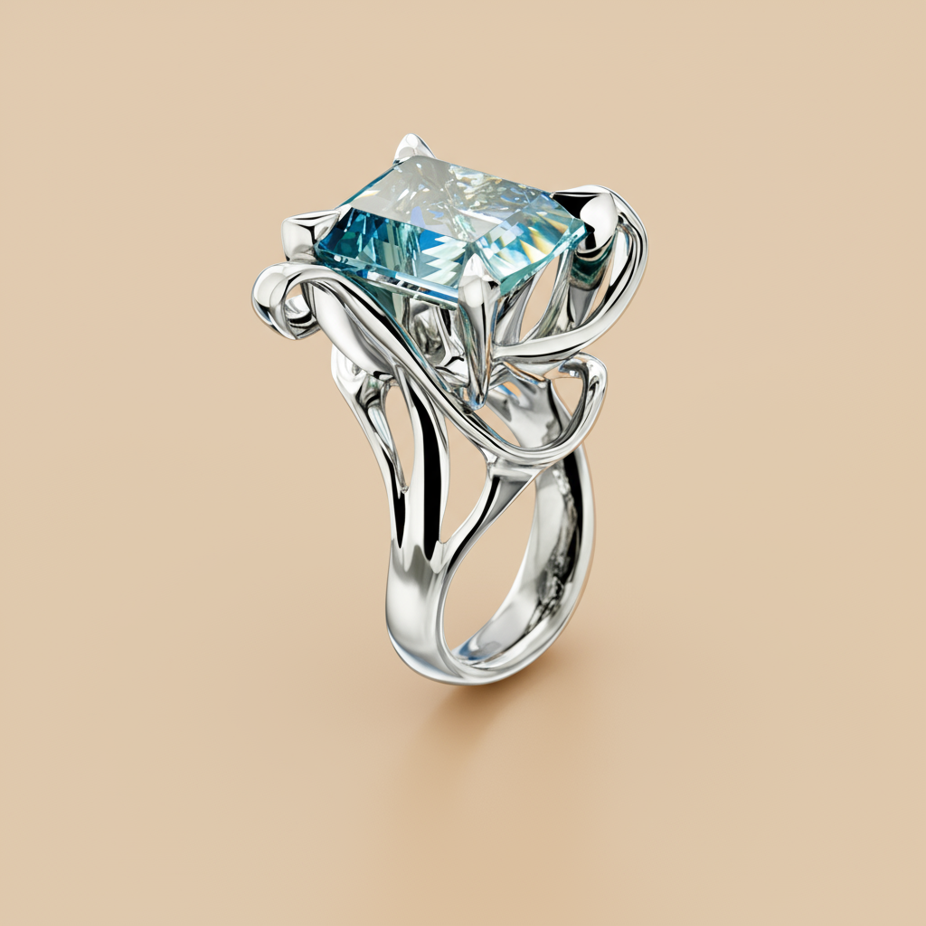 Zephyra cocktail ring