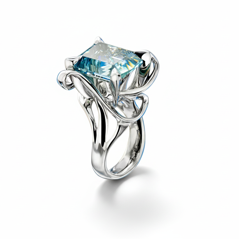 Zephyra cocktail ring