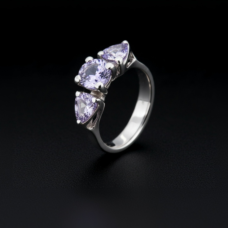 Lavender ring