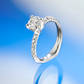 Equestrian solitaire ring