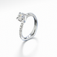Equestrian solitaire ring
