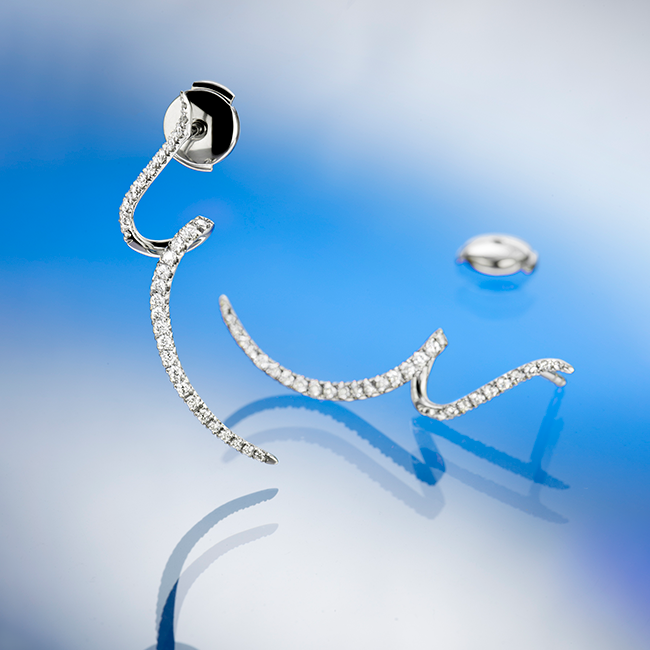 Pigtail earrings