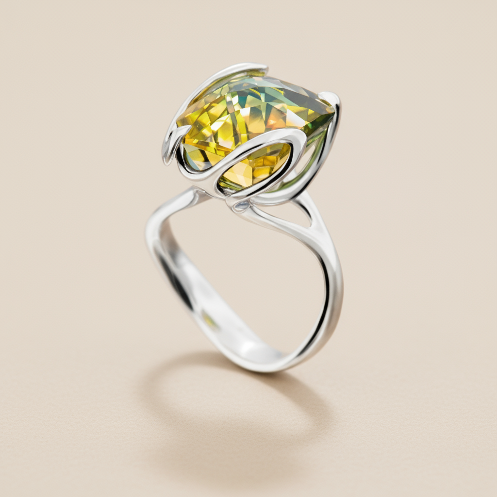 Muffin cocktail ring