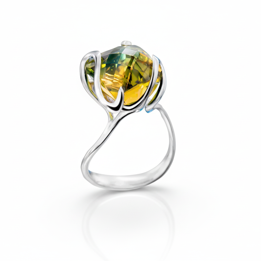 Muffin cocktail ring