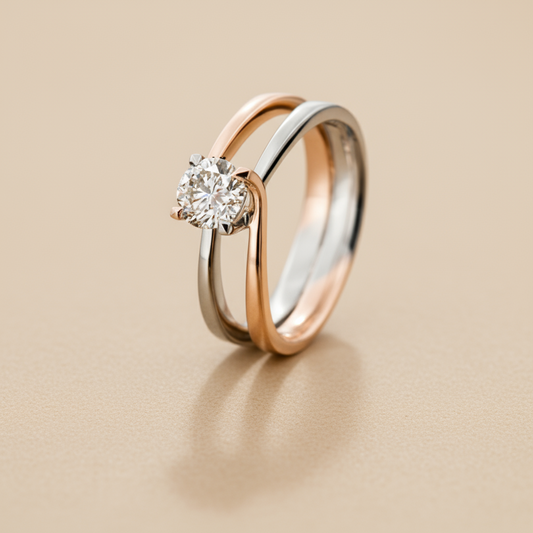 Müller solitaire ring