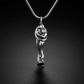 Embracing couple pendant