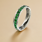 Orbit Emerald Ring
