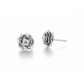 Rose earrings
