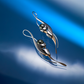 Mermaid fülbevaló - 18k, fehér arany, tahiti gyöngy