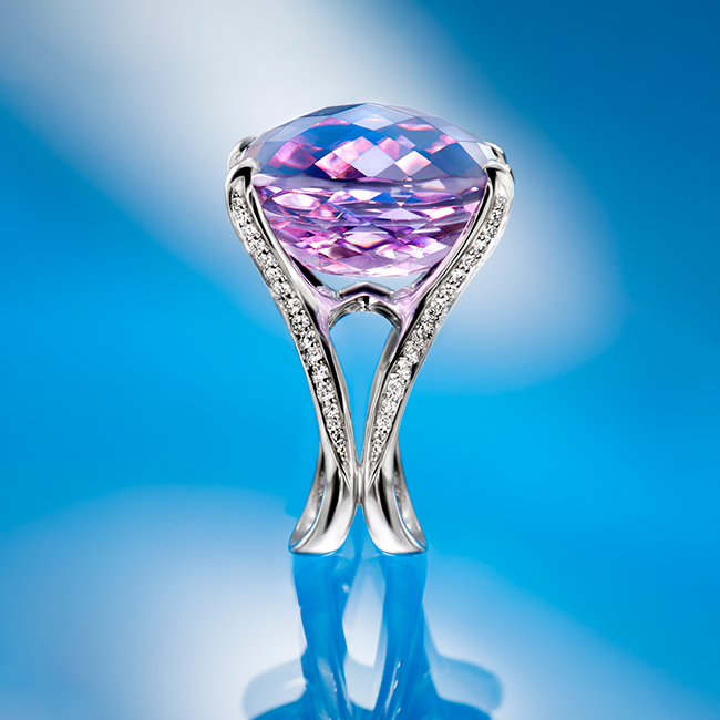 Sobriety cocktail ring