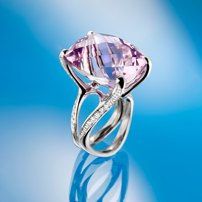 Sobriety cocktail ring