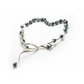 Surf necklace and pearl row - 14k, fehér arany, tahiti gyöngyök