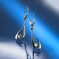 Swan earrings