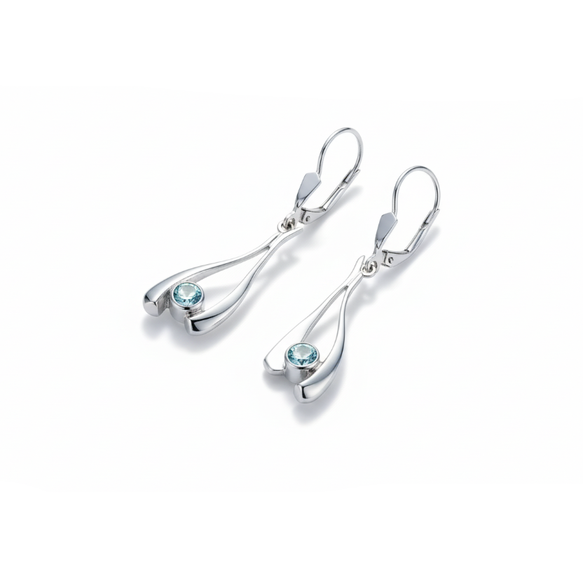 Swan earrings