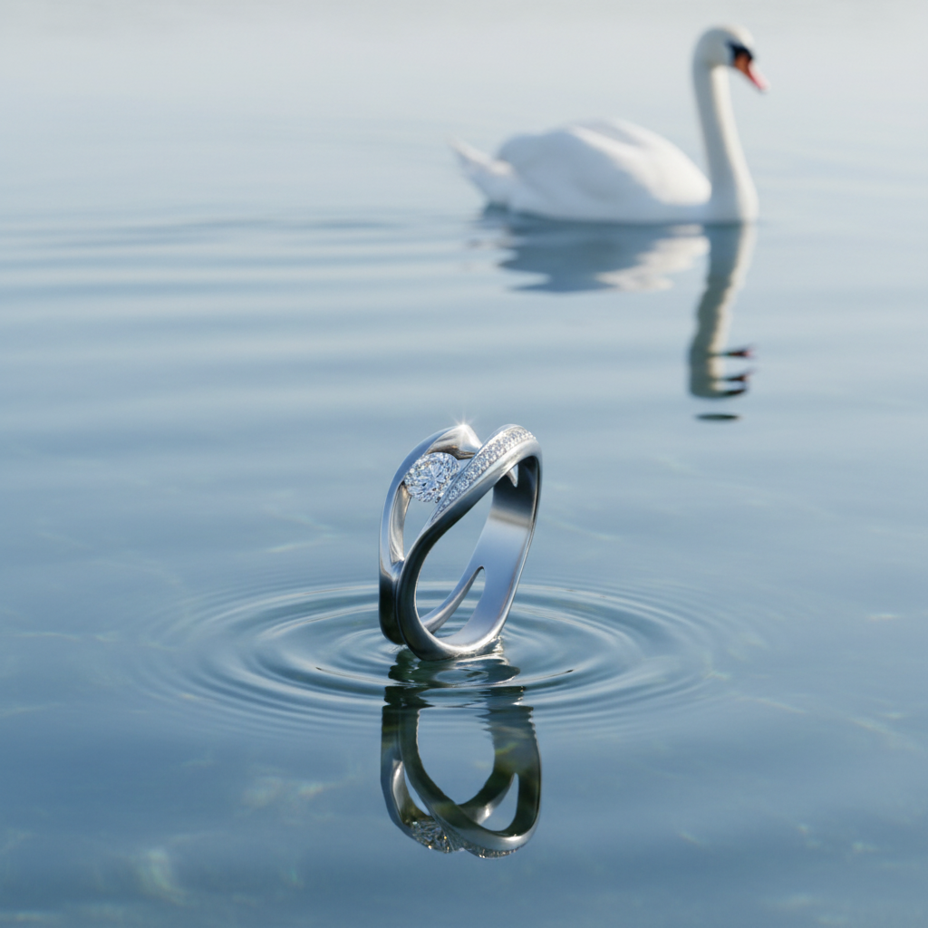 Swan ring