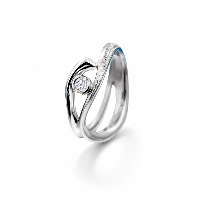 Swan R ring