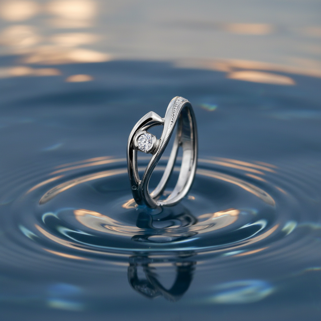 Swan R ring
